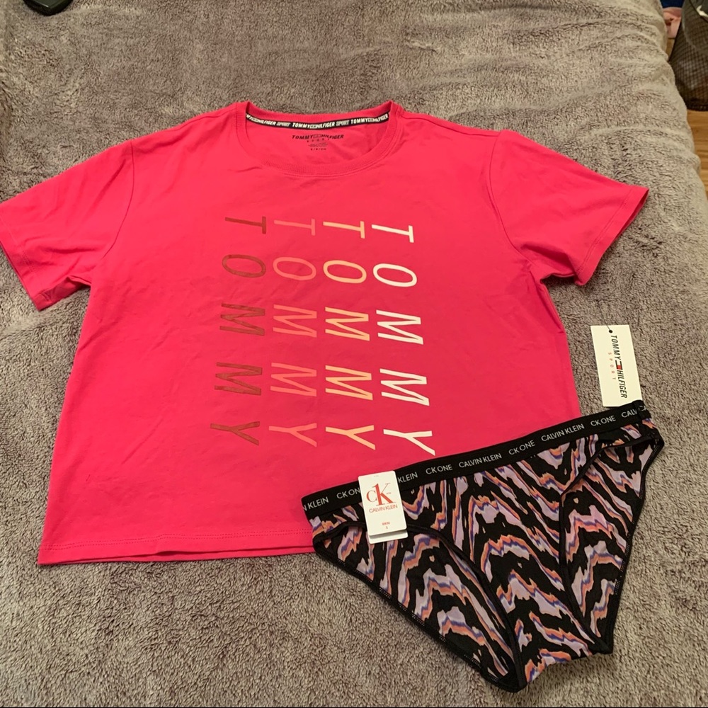 Tommy Hilfiger Shirt and CK One Panty Bundle